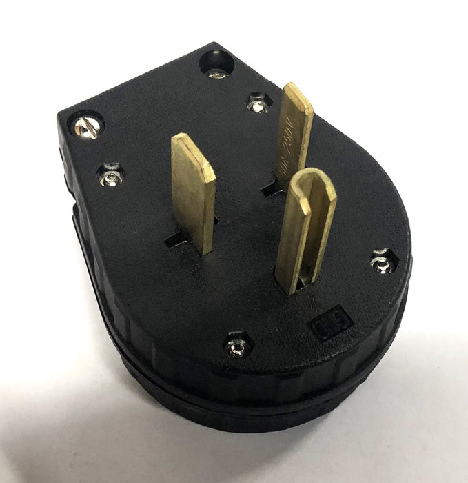 Legrand Pass & Seymour 30/50A 250V 2P3W Angle Plug 3869 NOS