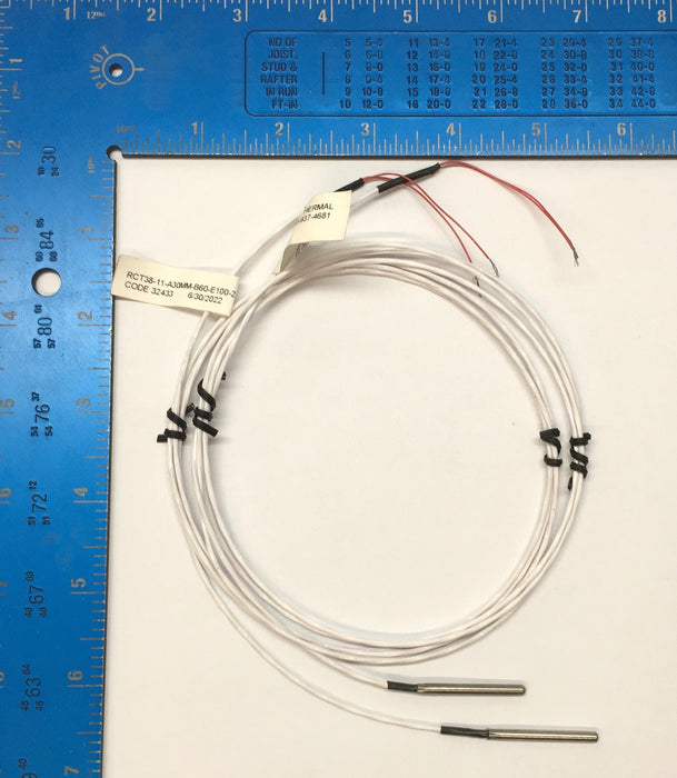 Nexthermal Thermocouple RCT38-11-A30MM-B60-E100-2Z145-Z128 [Lot of 2] NOS