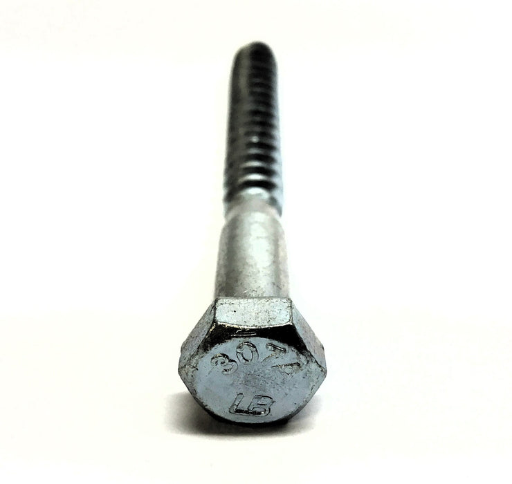 LB Nominal 3/8" x 3-3/8" 307A Hex Head Lag Screw [Lot of 33] NOS