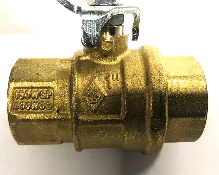 FNW 1 Inch 150WSP 600WOG 13 Degree LF CW510L DN25 17 Bronze Ball Valve X420 NOS