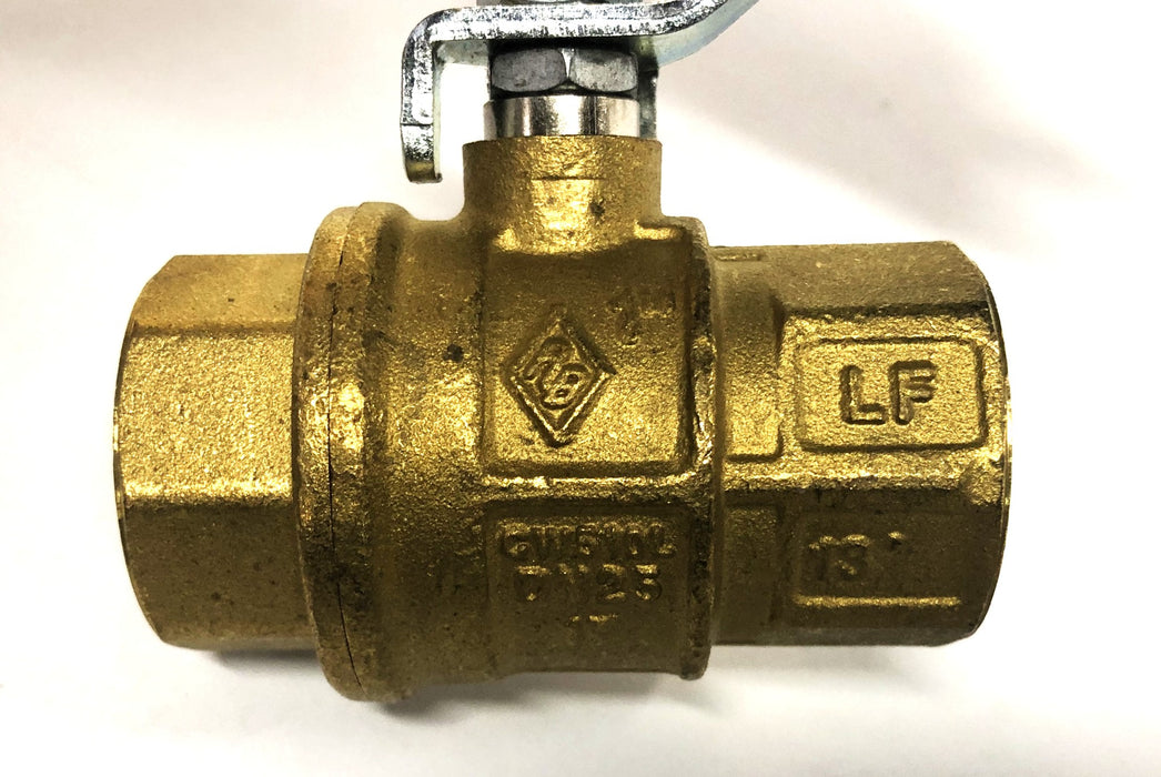 FNW 1 Inch 150WSP 600WOG 13 Degree LF CW510L DN25 17 Bronze Ball Valve X420 NOS