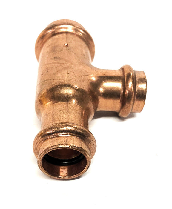 Viega 3/4x1/2x1/2 Inch Copper Reducer Tee FIB8 [Lot of 4] NOS