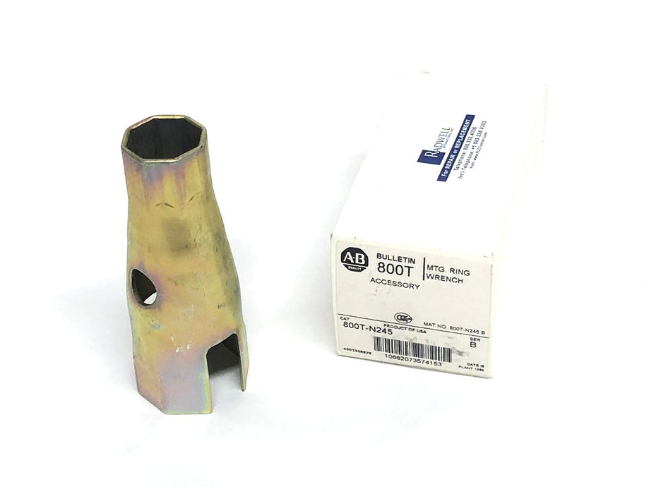 Allen-Bradley Series B Mounting Ring Wrench 800T-N245 NOS