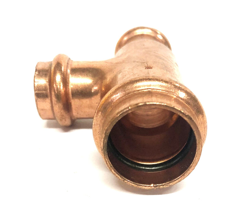 Viega 3/4x1/2x1/2 Inch Copper Reducer Tee FIB8 [Lot of 4] NOS