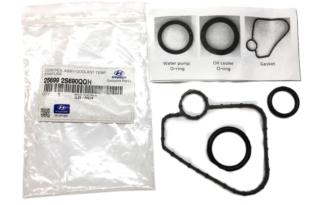 Hyundai Coolant Temperature Control Gasket Assembly 25699 2S690QQH NOS