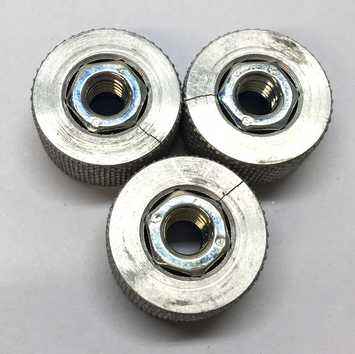 Unbranded 1/4" Threaded Roller Presser Foot 729001 [Lot of 3] NOS