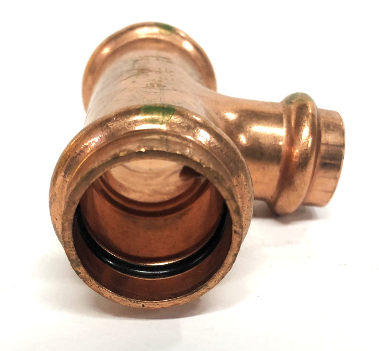 Viega NSF-61 Copper Reducer Tee 3/4x3/42x1/2 Inch [Lot of 2] NOS