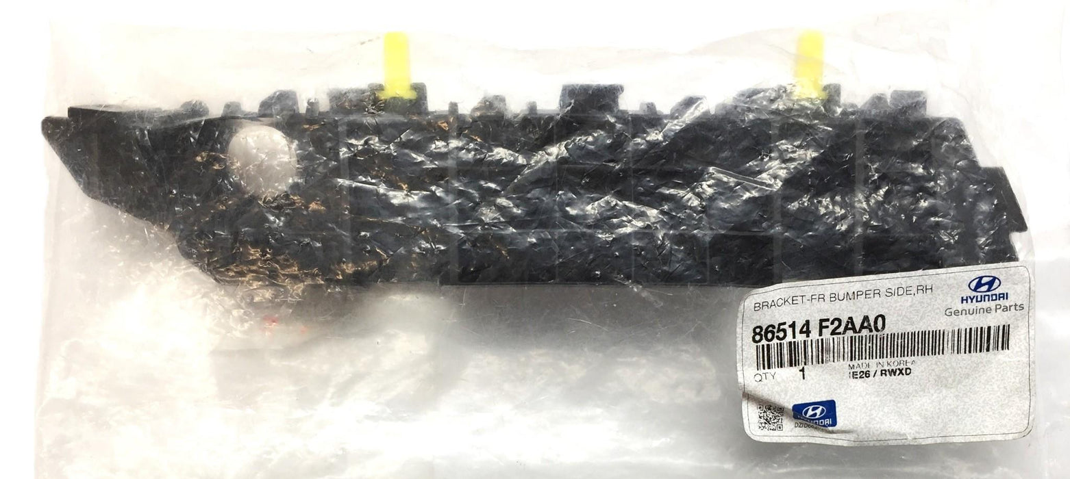 Hyundai Front Right-Hand Bumper Side Bracket 86514 F2AA0 NOS