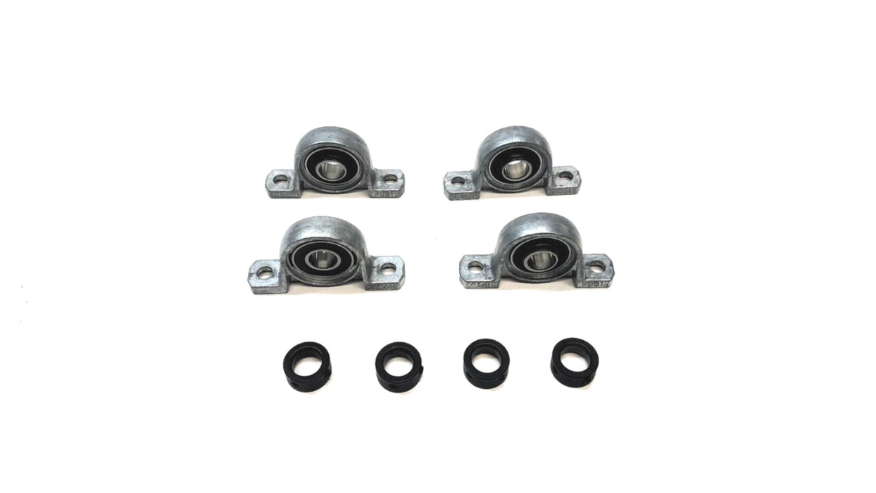Asahi Pillow Block Bearing W/ Collar P001 [Lot of 4] NOS