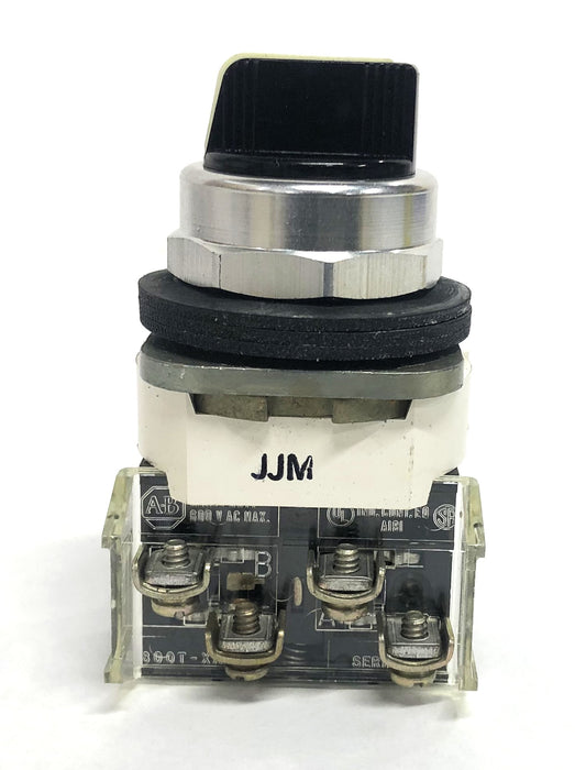Allen-Bradley Series N 3 Position Selector Switch Unit 800T-J5B NOS
