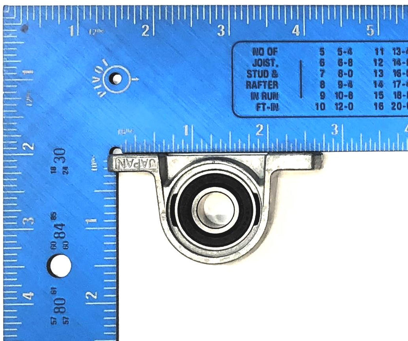 Asahi Pillow Block Bearing W/ Collar P001 [Lot of 4] NOS