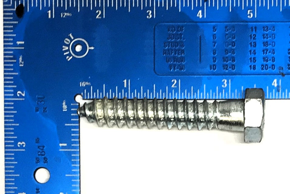 XC Nominal 5/8" x 3-1/4" 307A Hex Head Lag Screw [Lot of 10] NOS