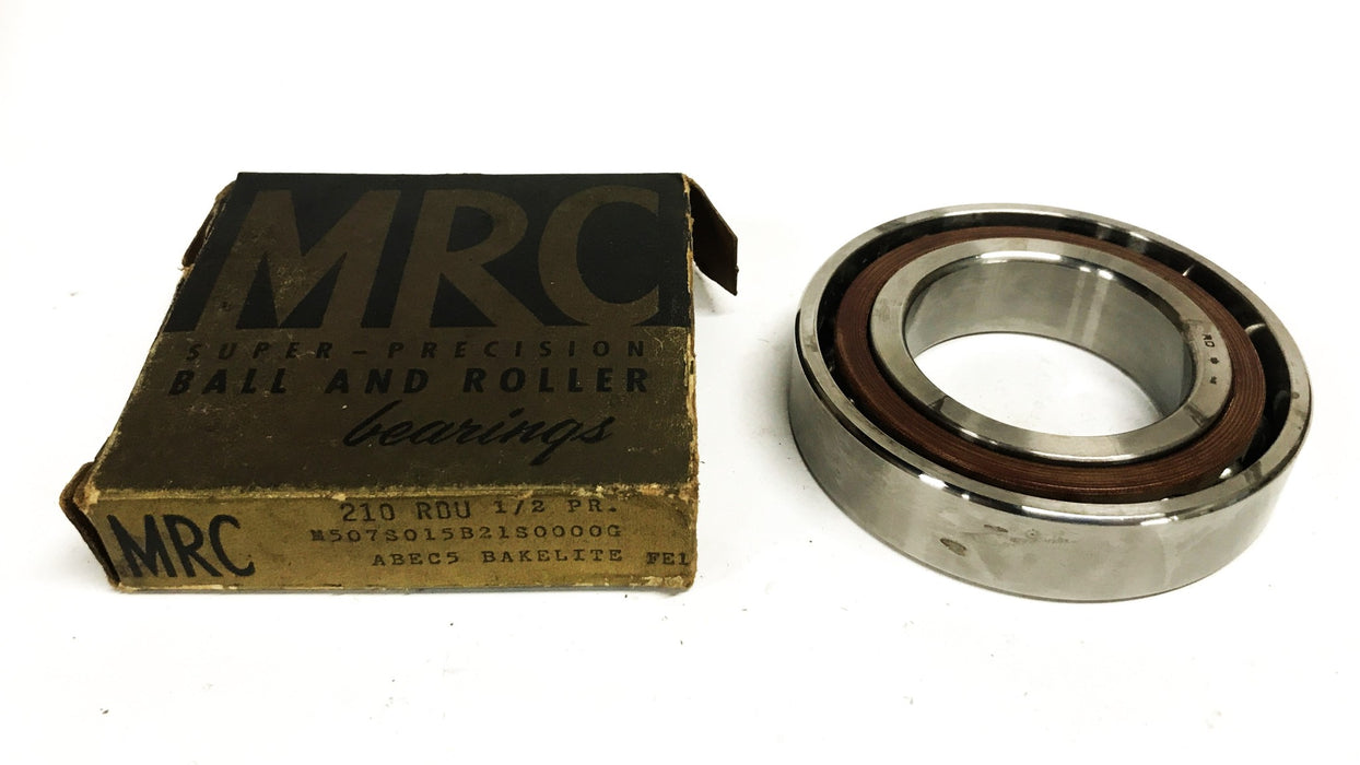 MRC Angular Contact Bearing (1/2 Pair) 210RDU-ABEC5 NOS