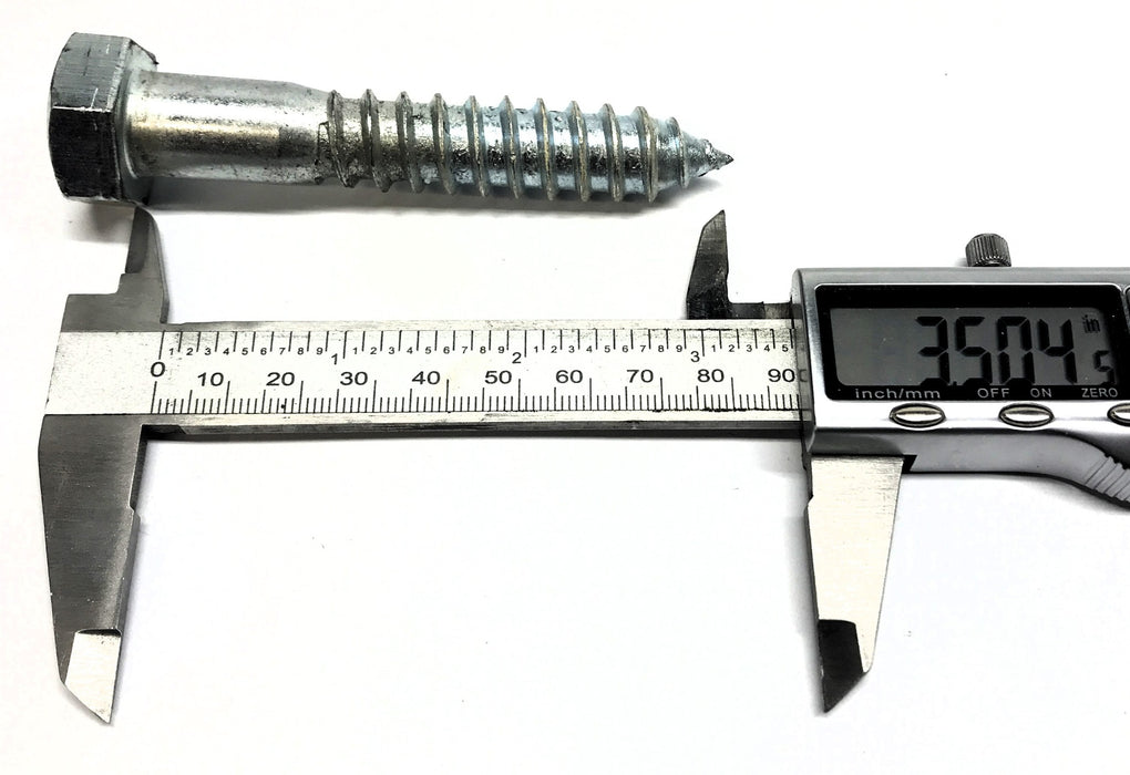 LB Nominal 5/8" x 3-1/2" 307A Hex Head Lag Screw [Lot of 8] NOS