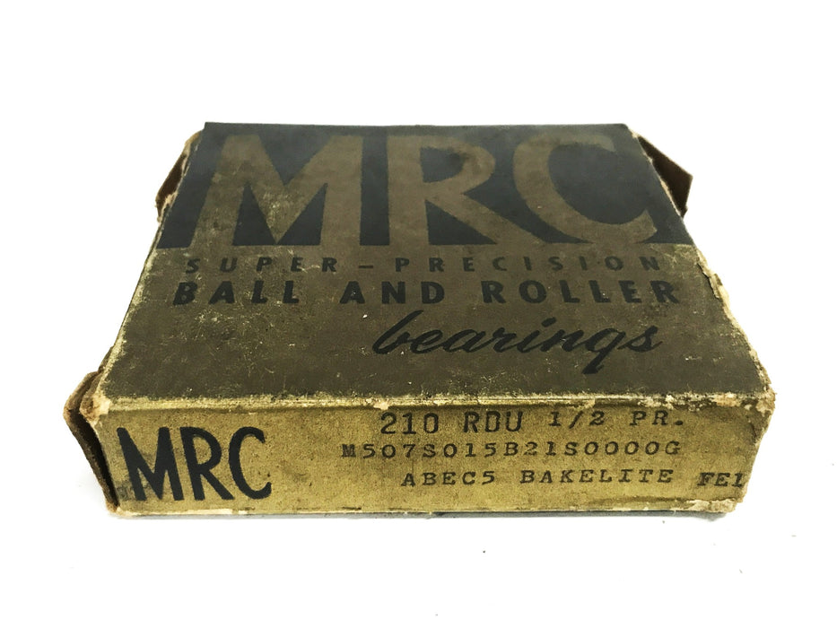 MRC Angular Contact Bearing (1/2 Pair) 210RDU-ABEC5 NOS