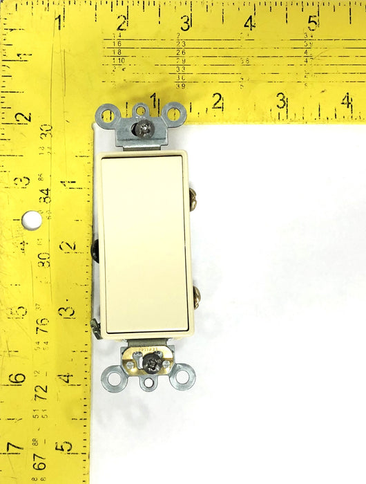 Leviton Ivory 3-Way Rocker 5693-2I [Lot of 3] NOS