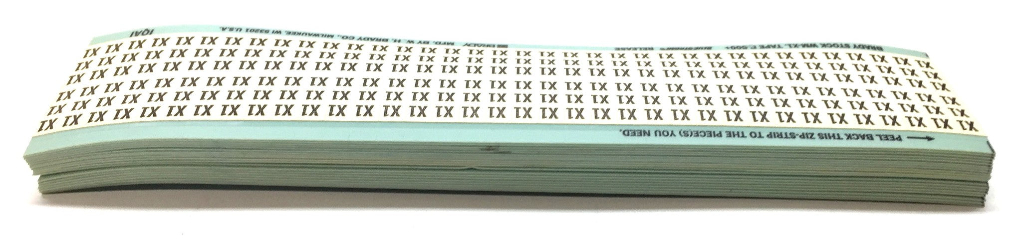 Brady X1 Wire Marker Label Card Pack (20pcs) WM-X1 NOS