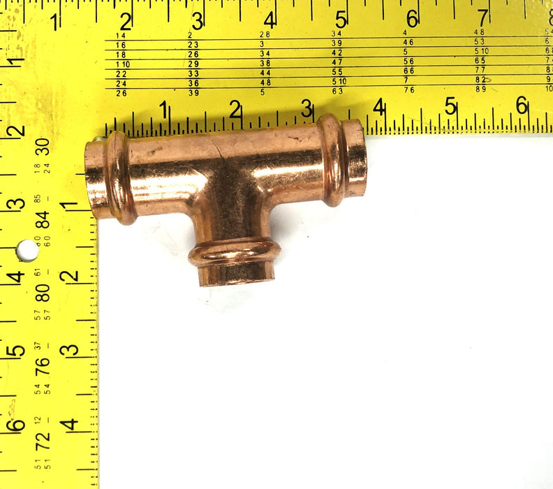 Viega NSF-61 Copper Reducer Tee 3/4 Inch [Lot of 5] NOS