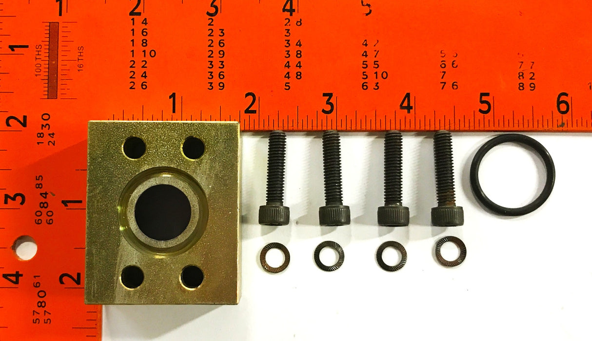 Unbranded Water Systems Brass Mounting Block Kit 20P08-N075 NOS