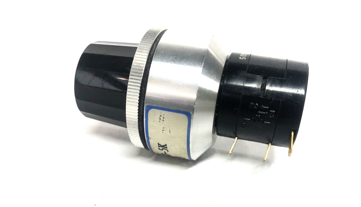 ETI Systems 5K MW22B-10 Potentiometer Turn Counting Dial DW22-10-5K 0635 USED