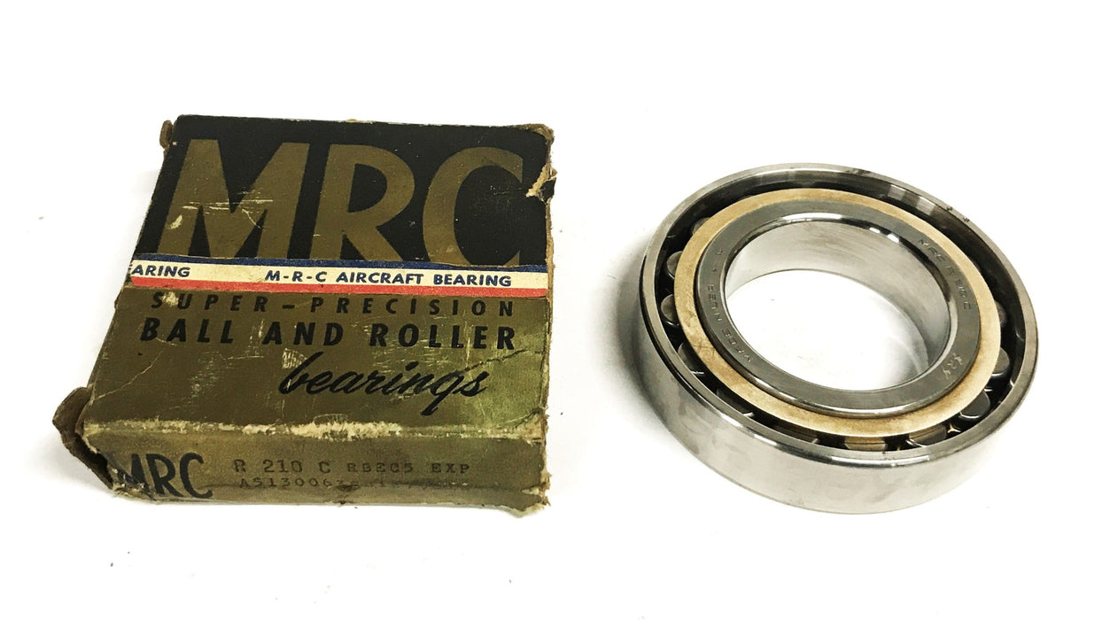 MRC Cylindrical Roller Bearing R210C-ABEC5 NOS