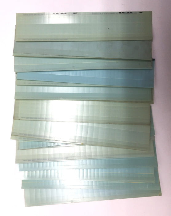 Brady Bluestreak Wire Marker Label Assortment Card Pack (25pcs) NOS