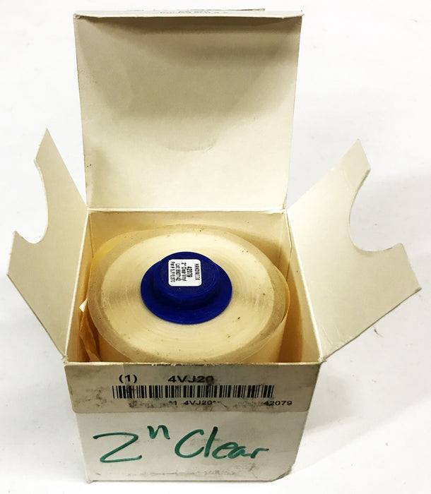 Brady Vinyl Label Tape Clear 2 inch x 50 feet 42079 NOS