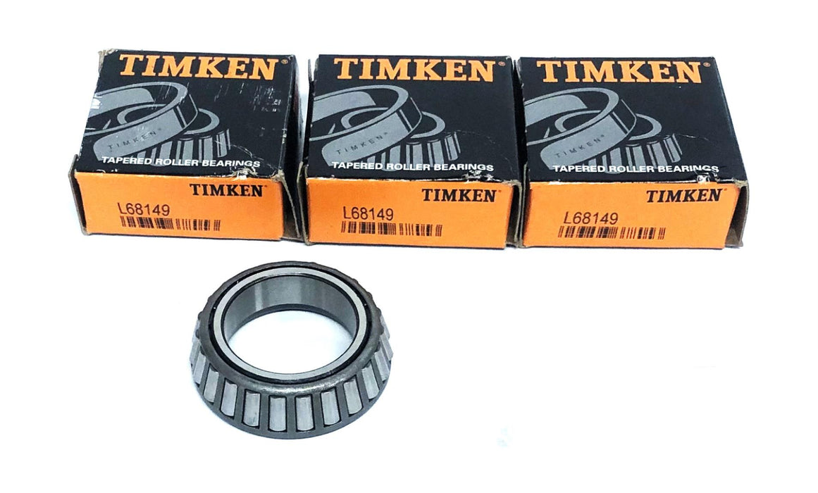 Timken Tapered Roller Bearing L68149 [Lot of 3] NOS