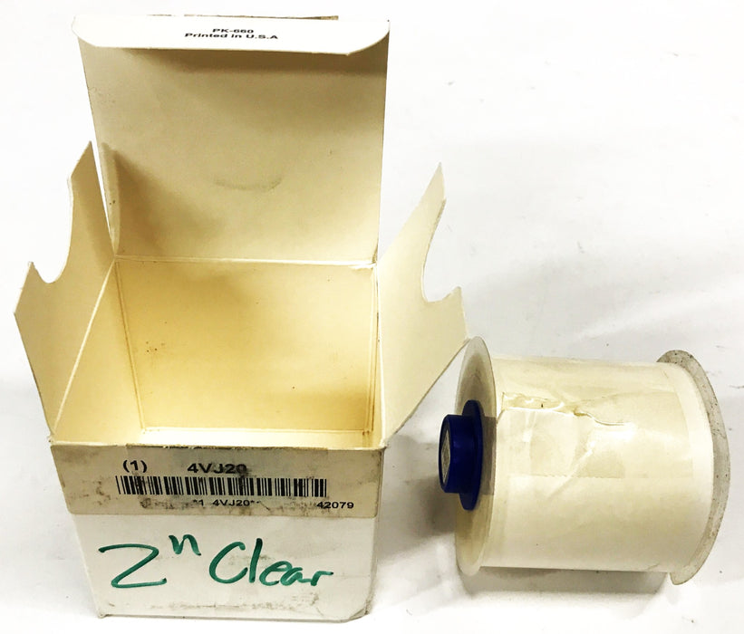 Brady Vinyl Label Tape Clear 2 inch x 50 feet 42079 NOS