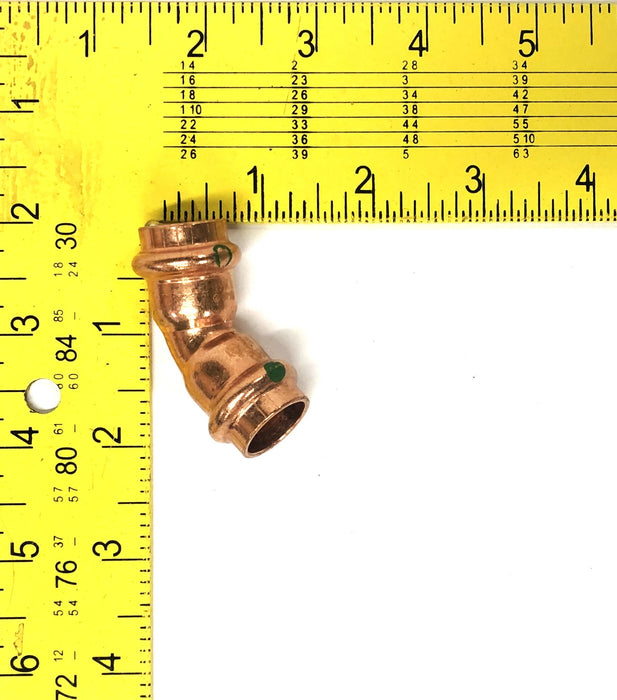 Viega 90 Degree Copper Elbow 1/2 Inch [Lot of 3] NOS