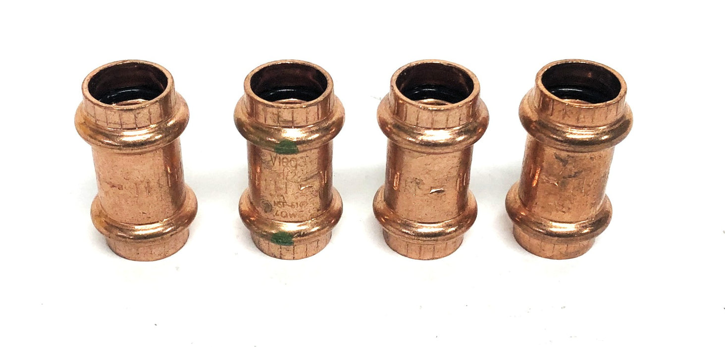 Viega Copper Fitting 1/2 Inch [Lot of 4] NOS