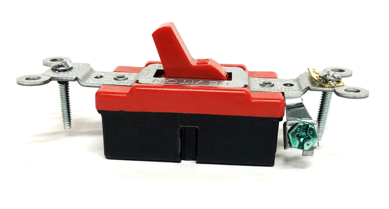Leviton 20A 120/277V AC/DC Red Toggle Switch 1221-2R [Lot of 3] NOS