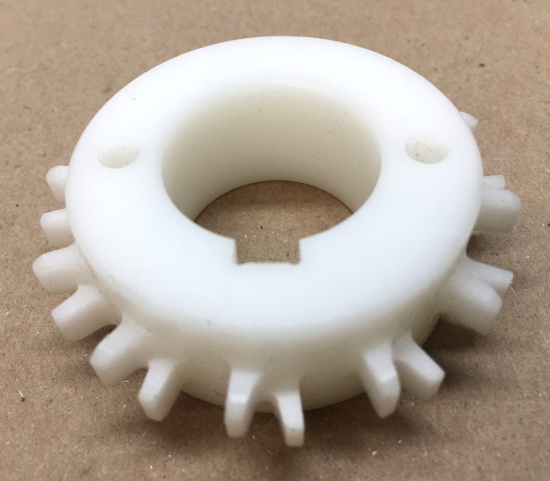 Acetal 12-Tooth Sprocket w/1" Round Bore with Keyway S3E1XXCDH5NG [Lot of 3] NOS