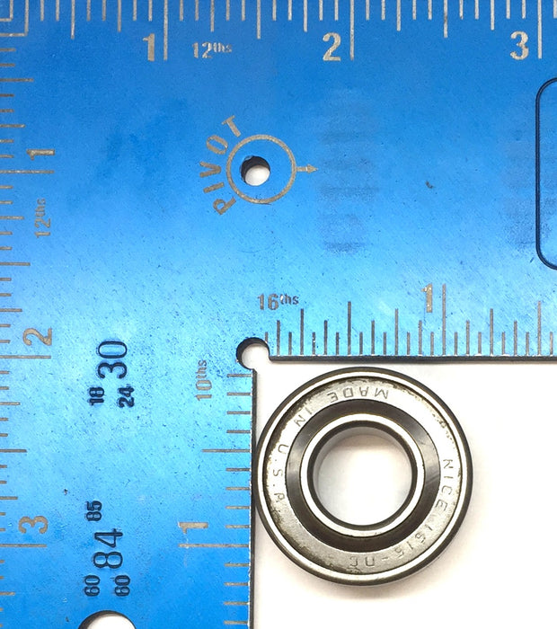 NICE Sealed Roller Ball Bearing Assembly 1616DC [Lot of 2] NOS