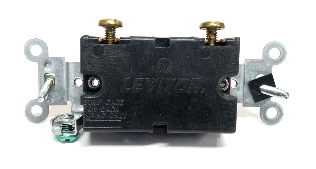 Leviton 20A 120/277V AC/DC Red Toggle Switch 1221-2R [Lot of 3] NOS