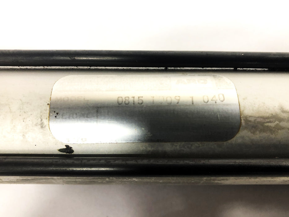 ARO 1-1/2 Pneumatic Cylinder 0815-1009-1-040 USED