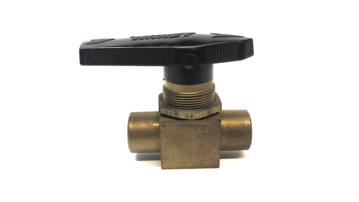 Whitey Brass Ball Valve B-44F6 NOS