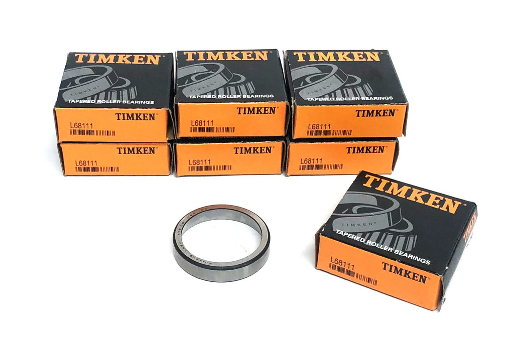 Timken Tapered Roller Bearing Cup L68111 [Lot of 7] NOS