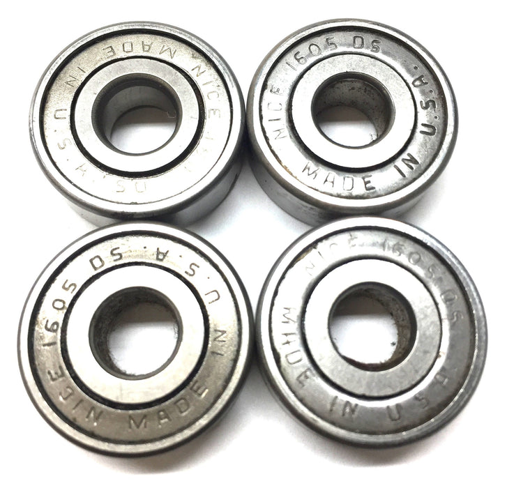 NICE Sealed Roller Ball Bearing 1605DS [Lot of 4] NOS