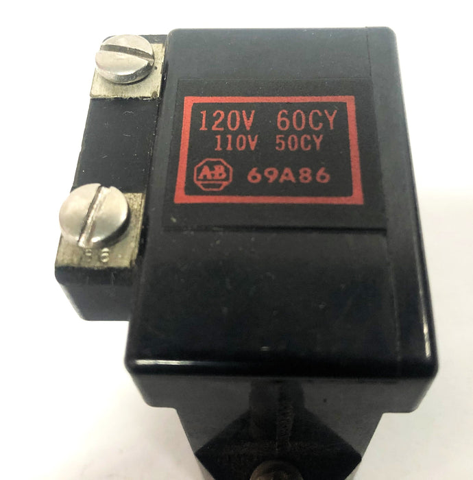 Allen-Bradley 110/120V 50/60CY Coil 69A86 [Lot of 3] USED
