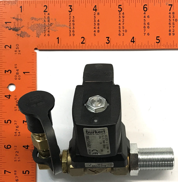 Burkert Solenoid Valve 00221602 NOS