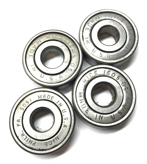 NICE Sealed Roller Ball Bearing 1605DS [Lot of 4] NOS