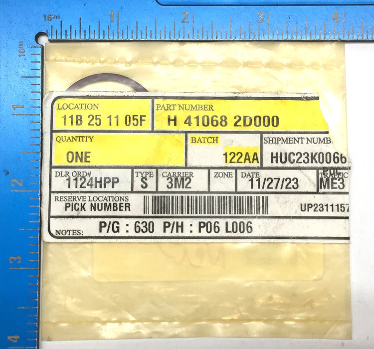 Hyundai Snap Ring 41068 2D000 NOS