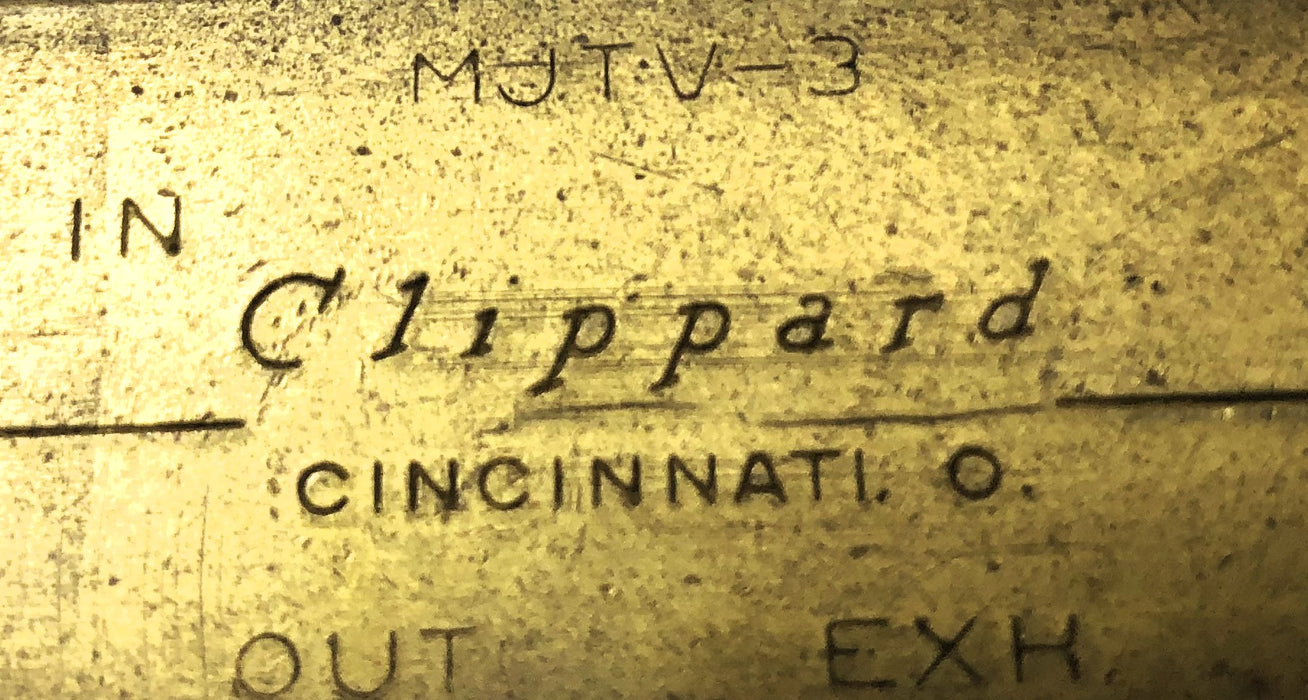 Clippard Position Valve MJTV-3 USED