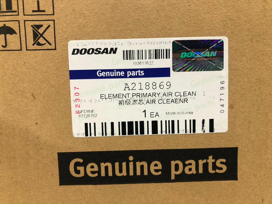 Doosan Air Filter A218869 NOS