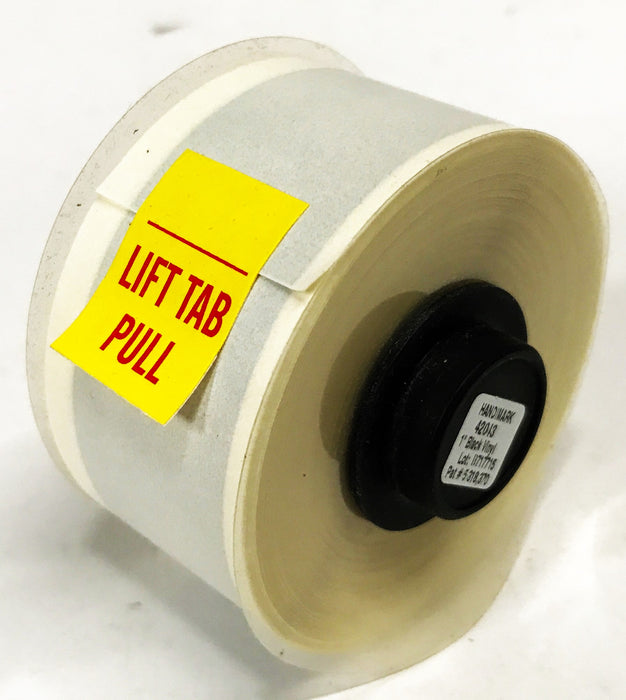 Brady Vinyl Label Tape Black 1 inch x 50 feet 42043 NOS