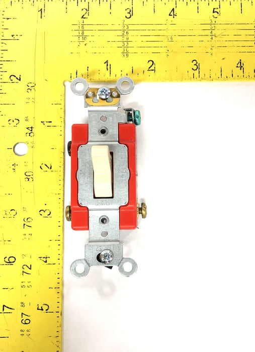 Leviton 20A 120/277V AC/DC 3-Way Switch 1223-2I [Lot of 3] NOS