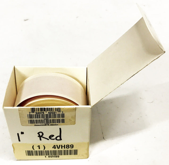 Brady Vinyl Label Tape Red 1 inch x 50 feet 42031 NOS