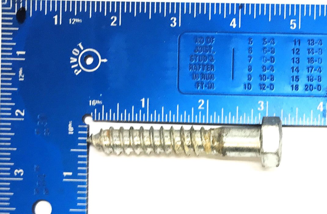 LB Nominal 1/2" x 3" 307A Hex Head Cap Screw [Lot of 19] USED