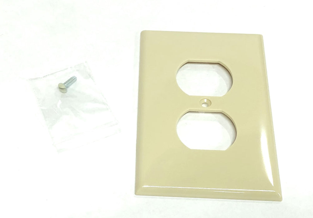 Orbit 25 Piece Case 1-Gang Mid-size Duplex Receptacle Wallplate 0PM8-I NOS